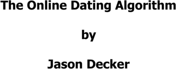 Product picture Online Dating Algorithm